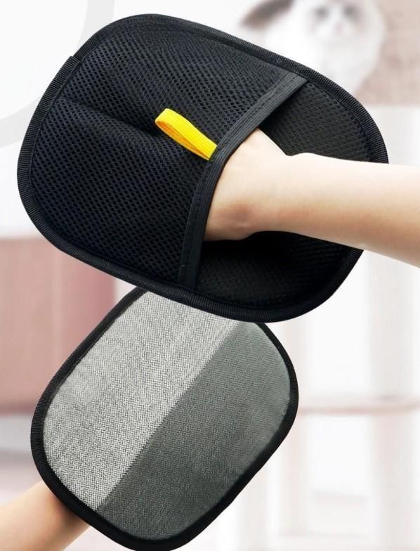 Pet Hair Remover Gloves (2-Pack) – Easy Shedding Brush for Cats, Dogs & All Furry Pets