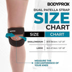 Adjustable Patellar Knee Strap – Bodyprox Neoprene Knee Brace for Joint Stability, Arthritis Relief & Sports Performance