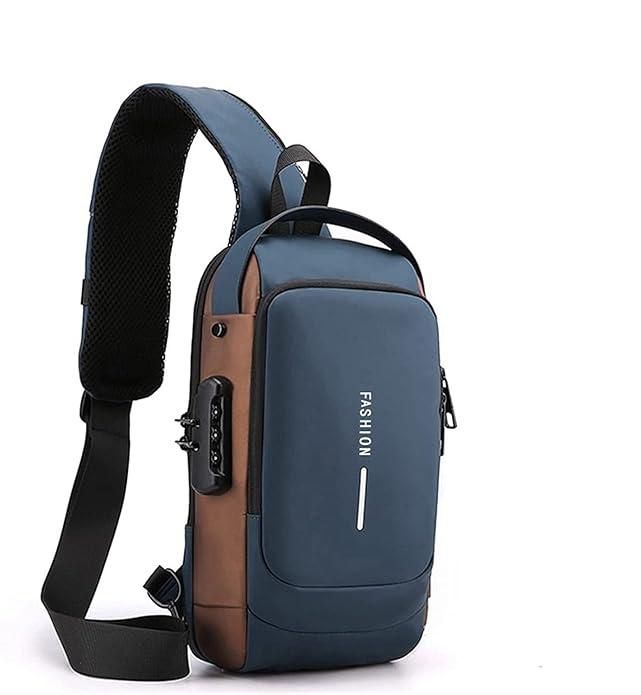 Smart Waterproof Sling Bag for Men & Women